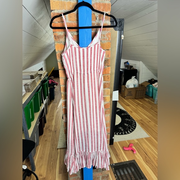 Rails Freida Striped Linen Blend Dress - Picture 3 of 7
